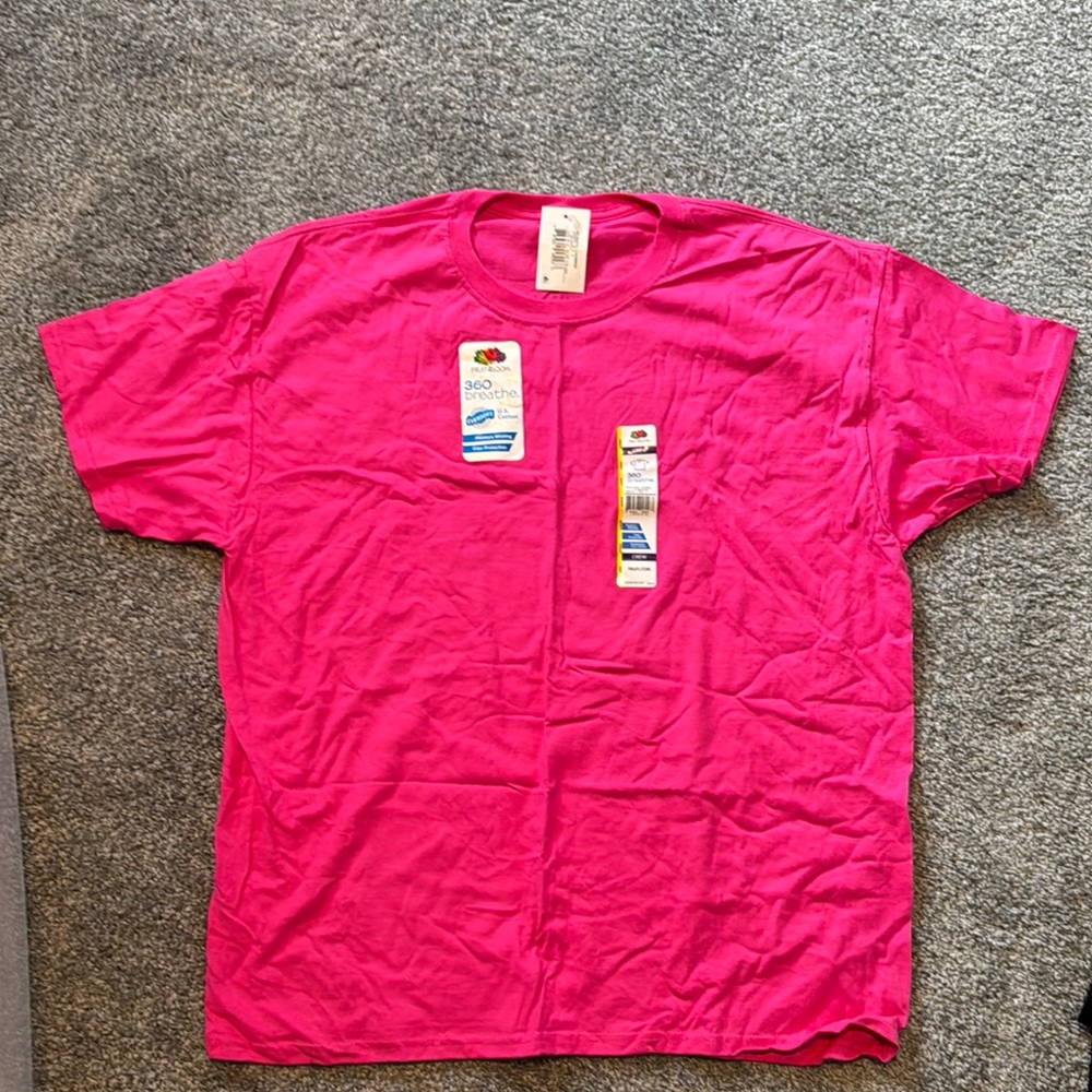 Fruit of the Loom Pink T-Shirt